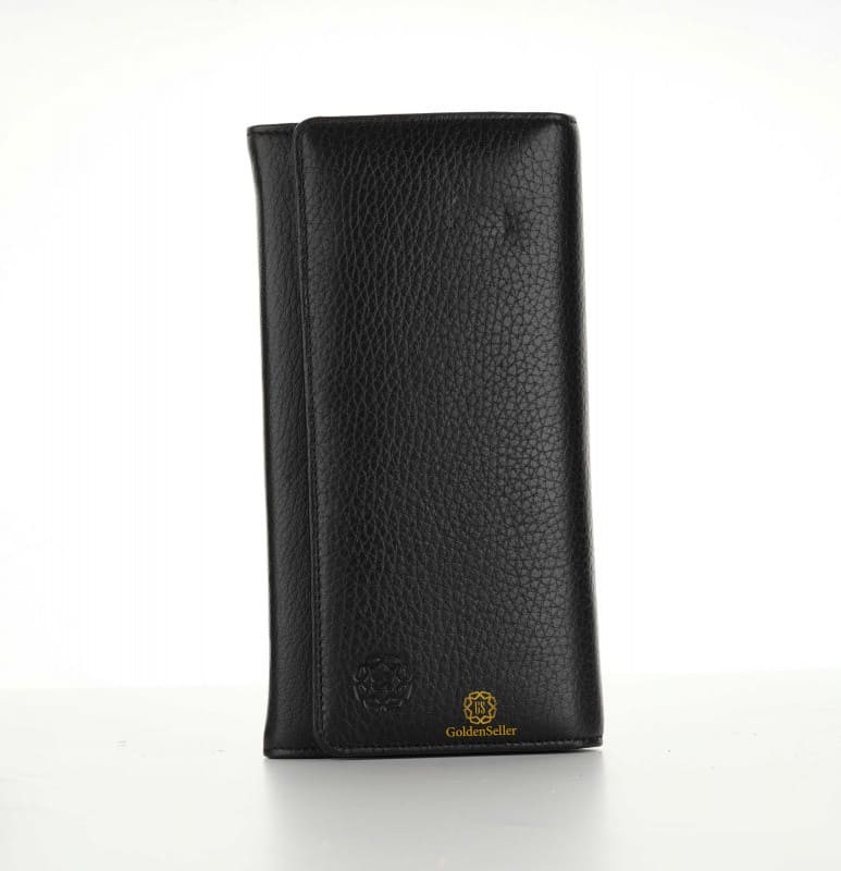 محفظة جلد طبيعي